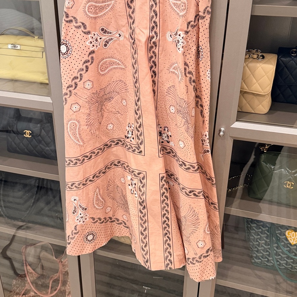 Sandro Pink Paisley Dress - Picture 3 of 8